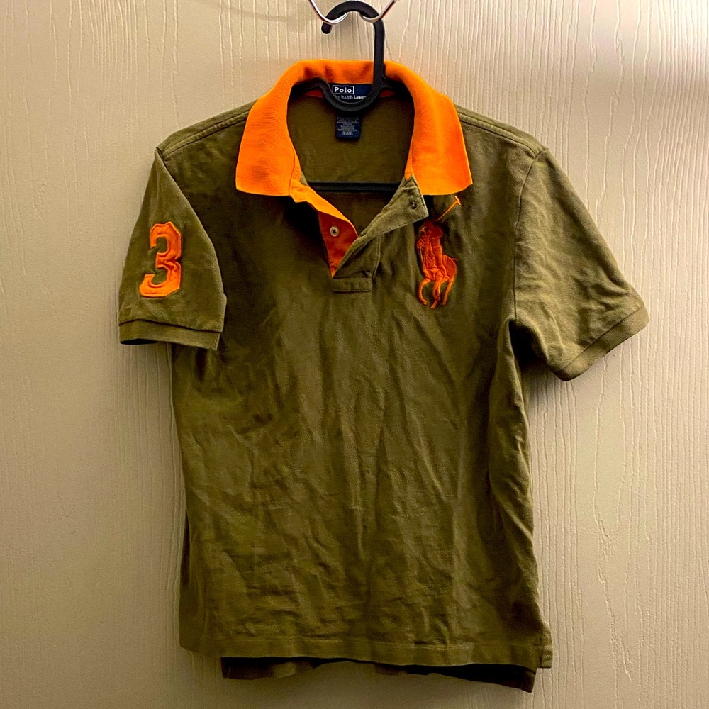Boys Ralph Lauren Short Sleeve Polo Shirt EUC!!